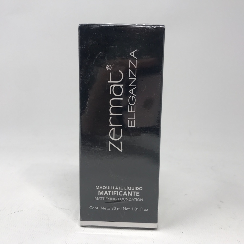 Zermat Eleganza Mattifying Foundation, 30 ml - Natural Color - FACTORY SEALED